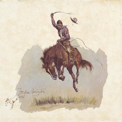 A Running Bucker - Giclee Print, 20x20 A Running Bucker - Giclee Print, 20x20