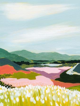 Azucar Valley I - Wall Art Print, 12x16