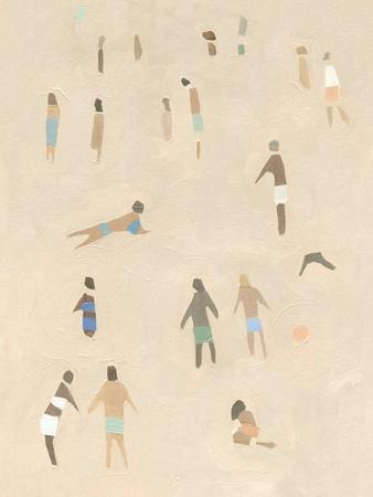 Beach Goer II - Wall Art Print, 12x16