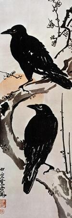 Japanese Print: Crow - Giclee Print, 8x24 Japanese Print: Crow - Giclee Print, 8x24
