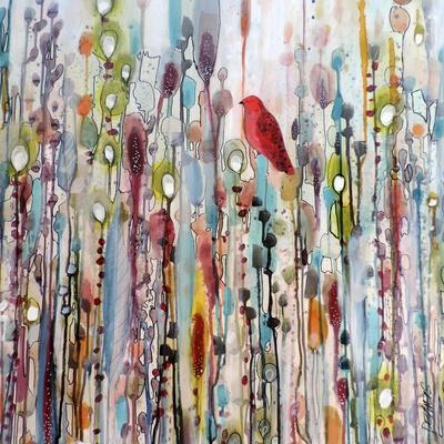 La Vie Comme Un Passage - Giclee Print, 16x16