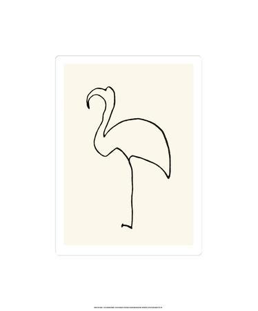 Le Flamand Rose - Serigraph, 20x24 Le Flamand Rose - Serigraph, 20x24