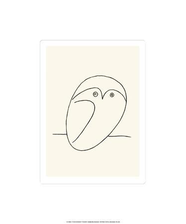 Owl - Serigraph, 20x24 Owl - Serigraph, 20x24