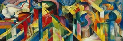 Stables (Stallungen), 1913 - Giclee Print, 24x8
