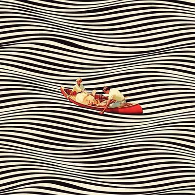 The Real Boat Trip - Giclee Print, 16x16 The Real Boat Trip - Giclee Print, 16x16