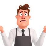 _ The Confused Waiter transparent and animation