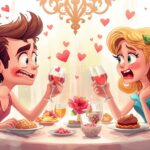 ❤️ The Romantic Dinner Disaster transparent and animation